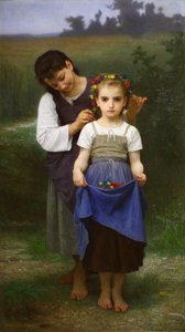 Couronne de Fleurs - William Adolphe Bouguereau